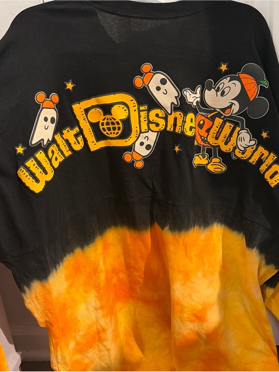 Disney Other - 2XL Spirit Jersey Walt Disney World Mickey Mouse Halloween Tie-Dye Shirt